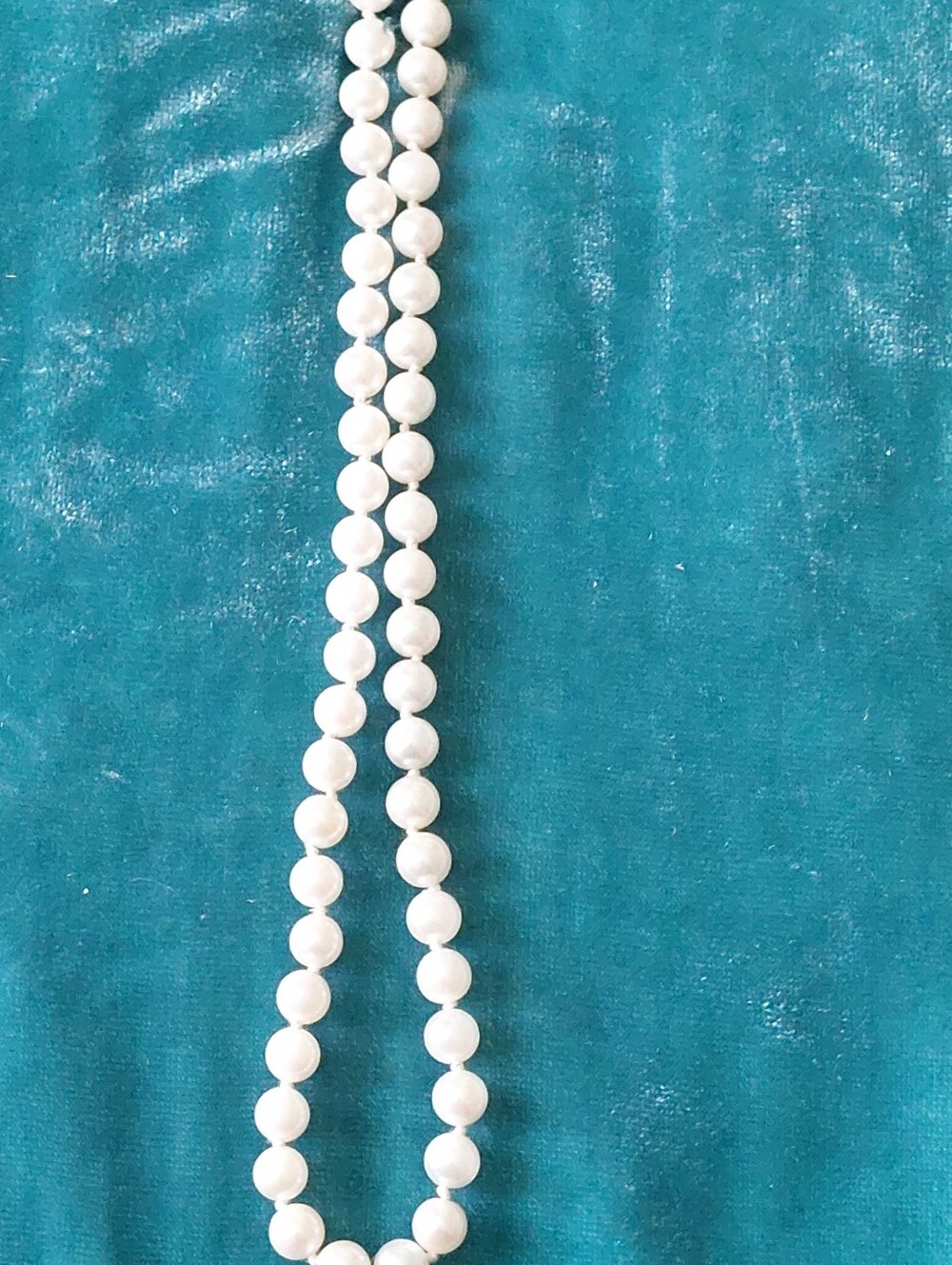 Vintage Pearl and 14kt Necklace